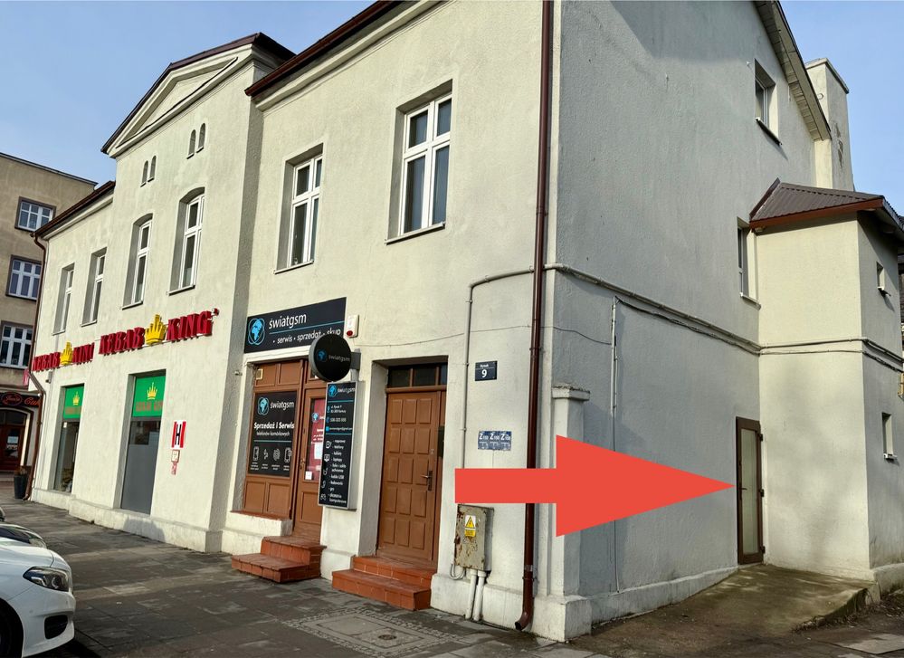 Lokal do wynajęcia w ścislym centrum Kartuz ul. Rynek