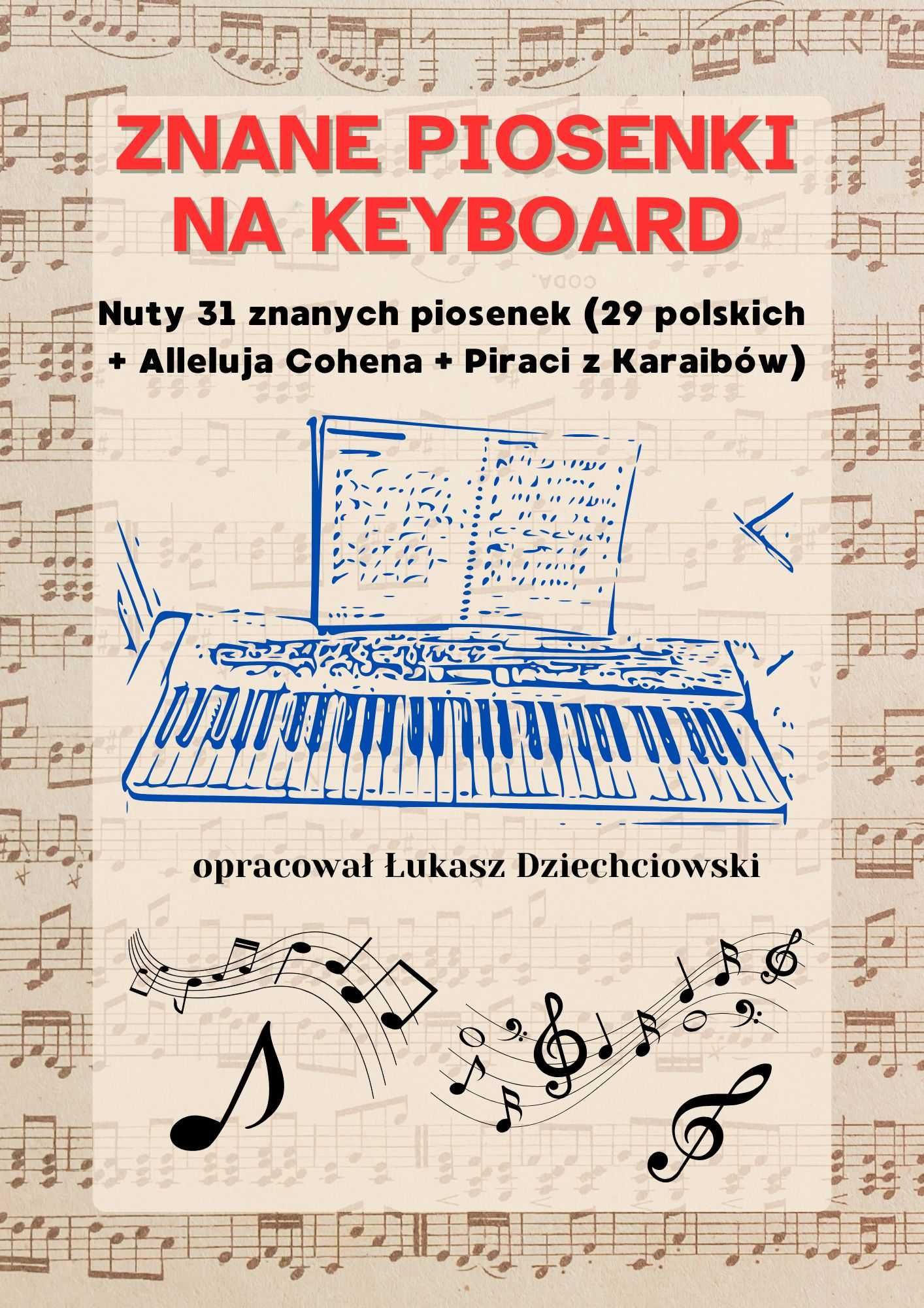 Kolędy na keyboard - nuty, podkłady muzyczne mp3, 60 kolęd akordy nowe