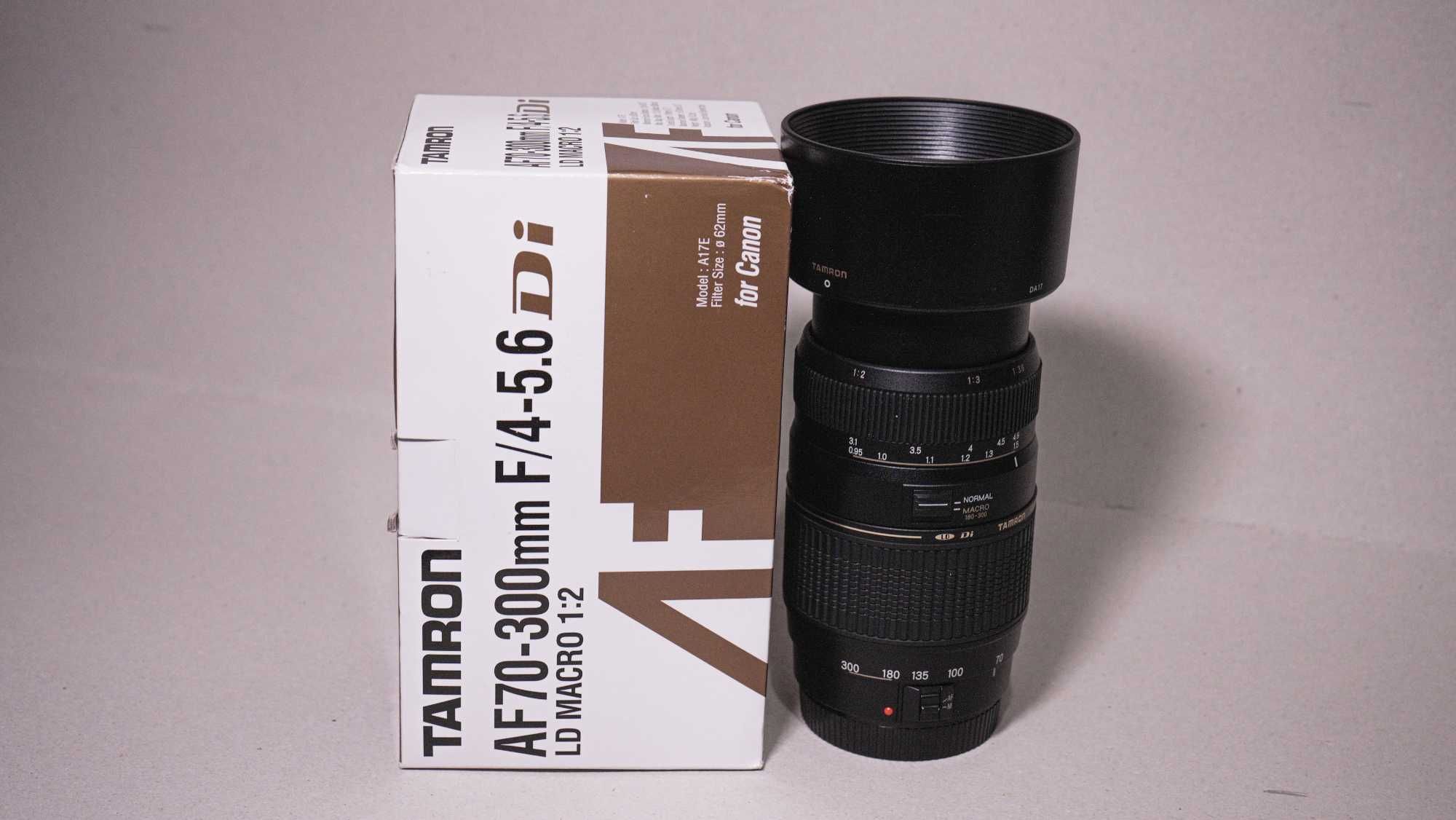 Objetiva AF 70-300mm F/4-5.6 Di LD Macro 1:2 Tamron