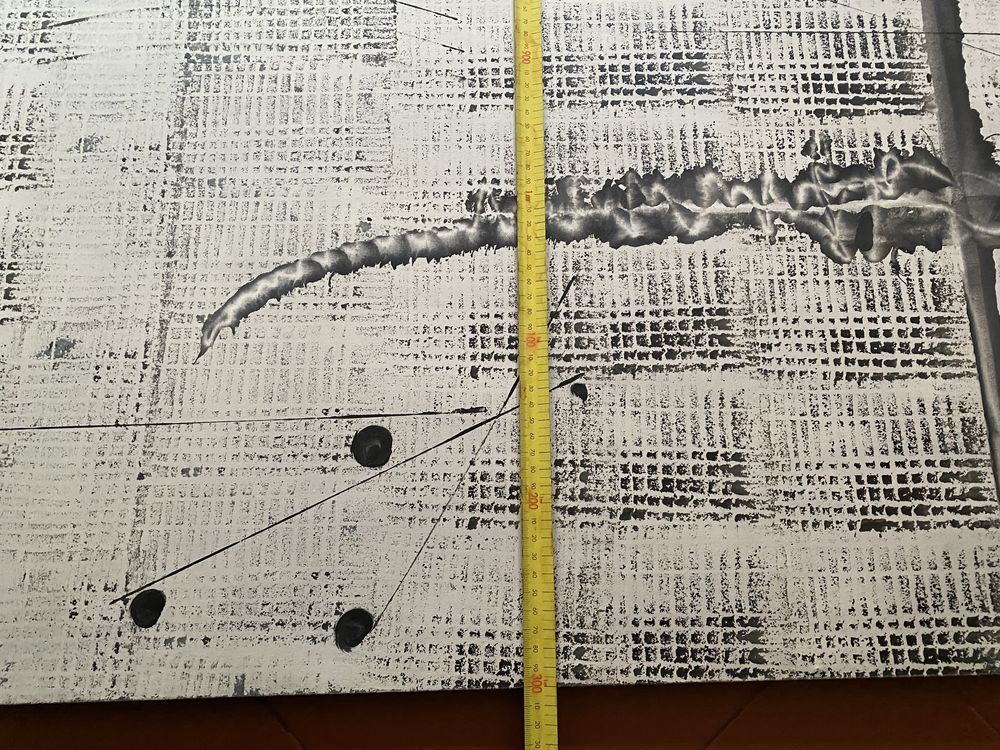 Quadro óleo sobre tela abstrato