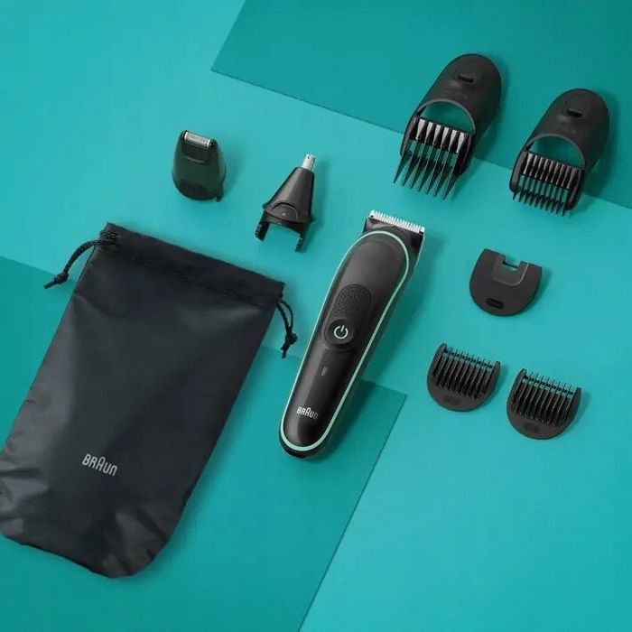 Braun zestaw do stylizacji 8w1 MGK3441 do brody  włosów trymer golarka