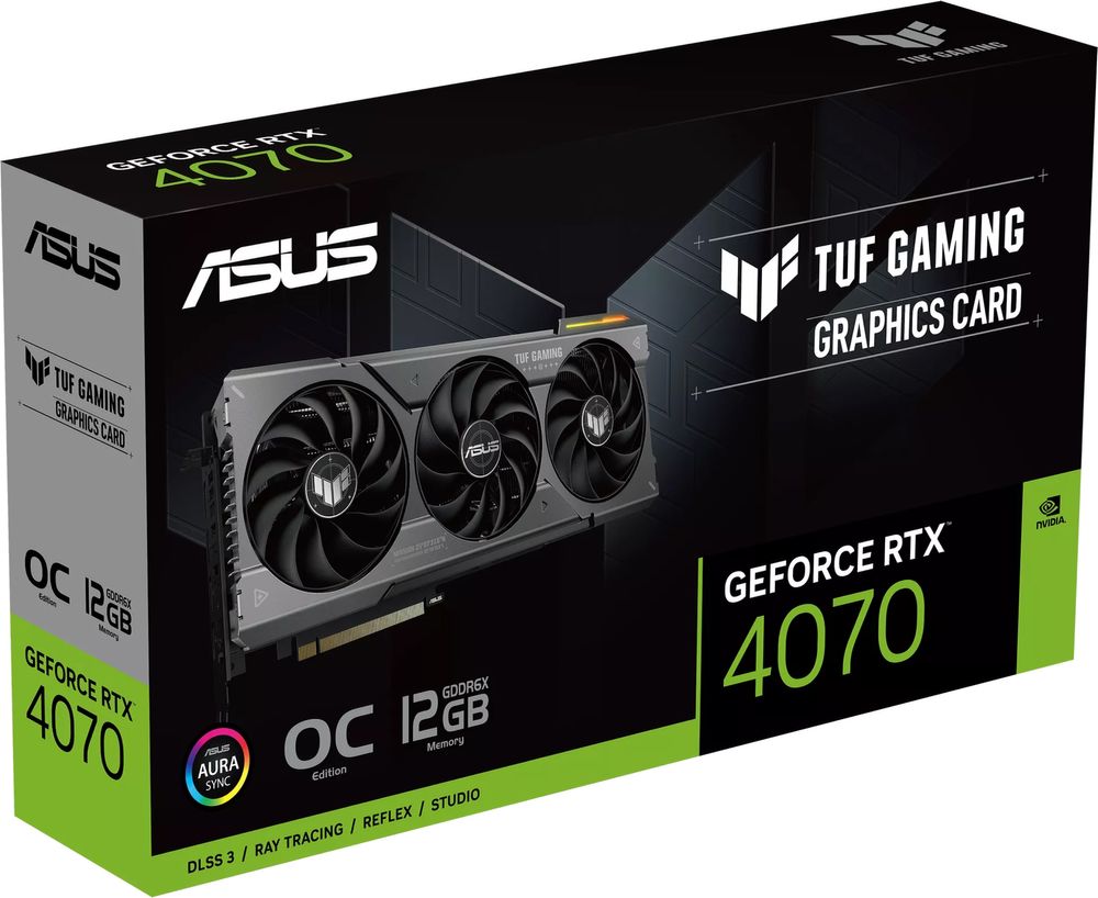 Asus Geforce Rtx4070 Tuf Gaming 12Gb GDDR6X