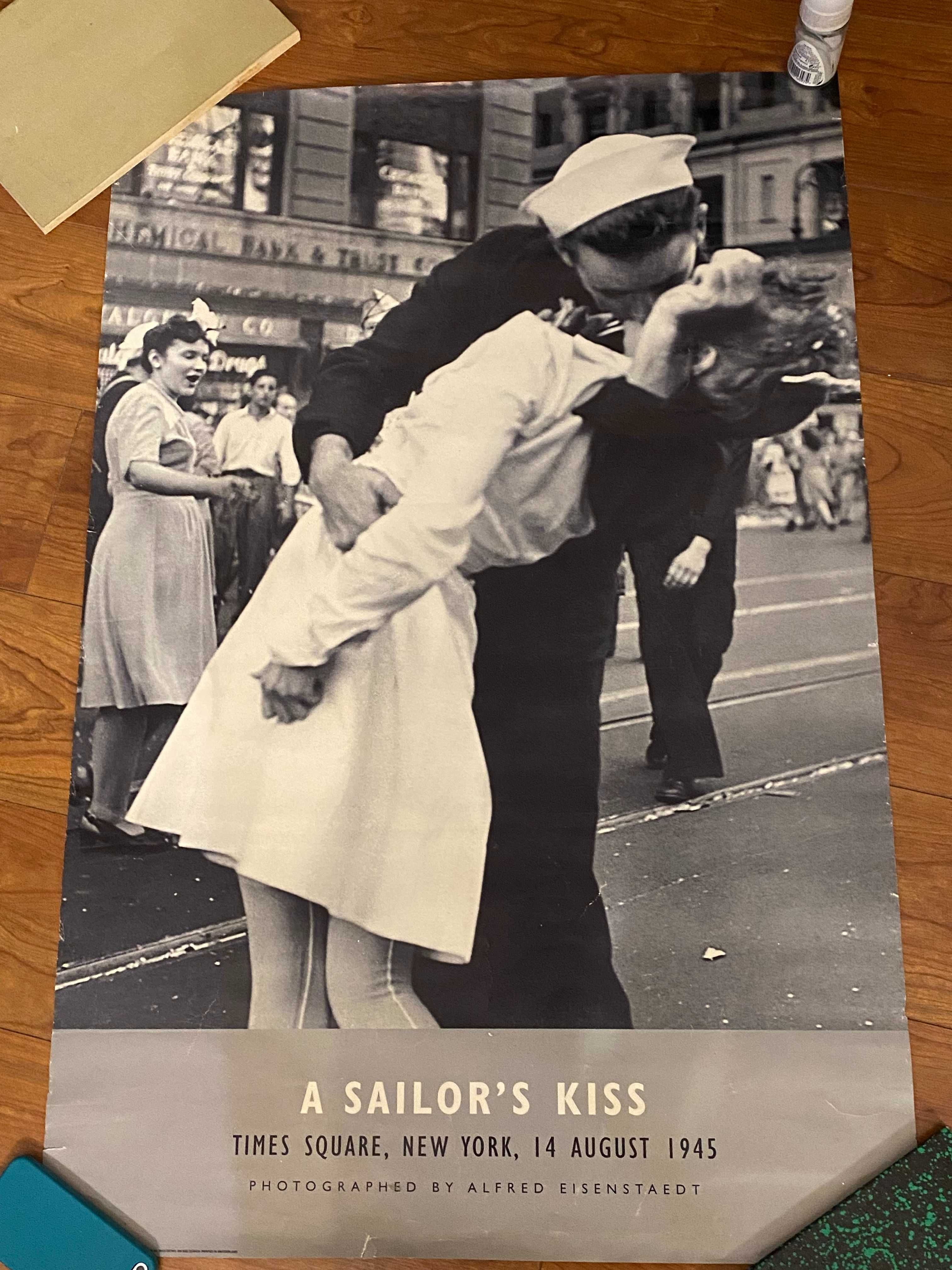 Постер Поцелуй на Таймс-сквер