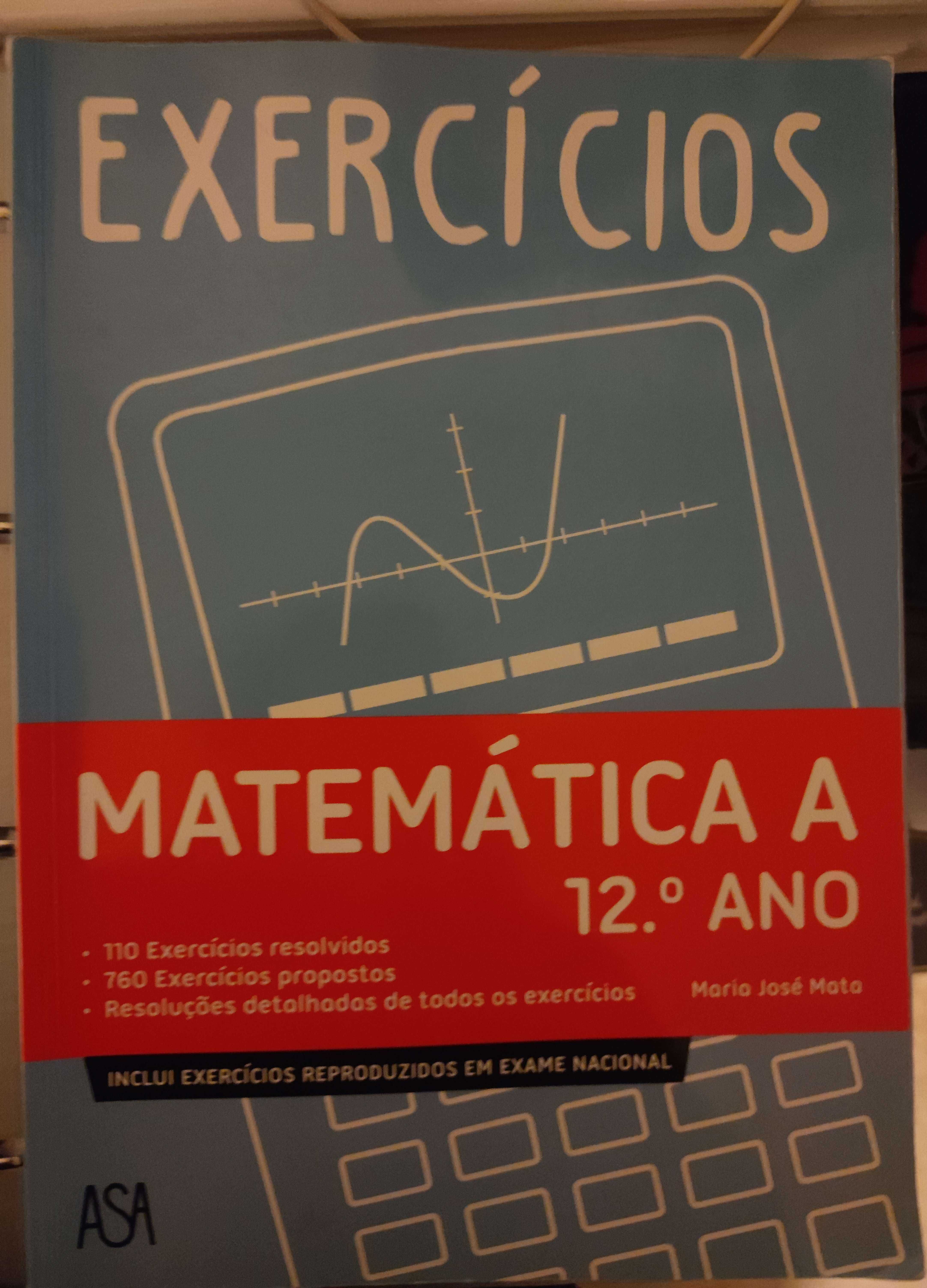 Livro Exercícios Matemática A 12º Ano ASA