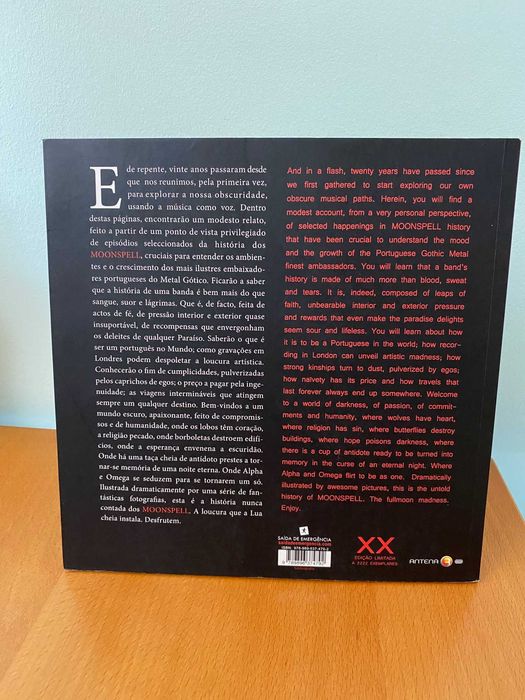 Fotobiografia: XX Anos Moonspell - Fernando Ribeiro, Paulo Moreira