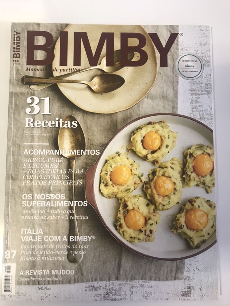 Pack de 5 Revistas BIMBY como novas