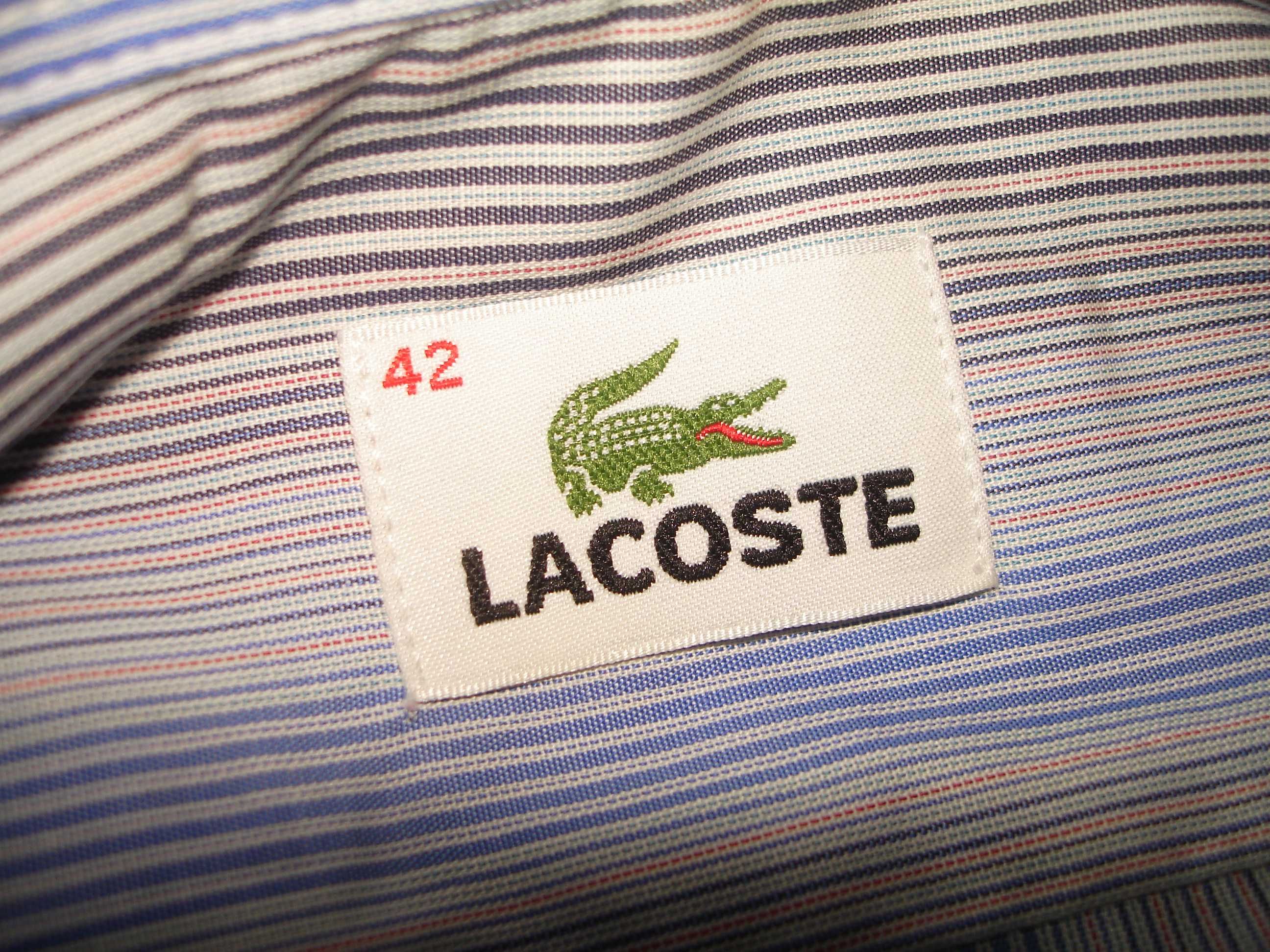 LACOSTE Koszula z długim rękawem  - rozmiar L / XL