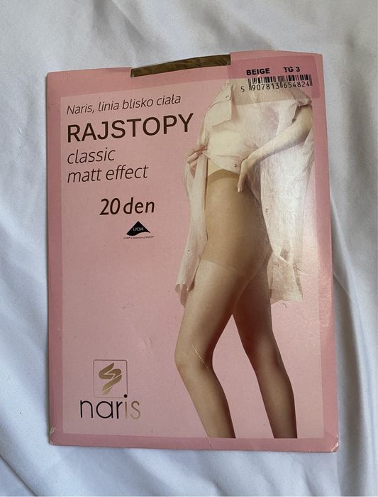 Bezowe Rajstopy 20 den