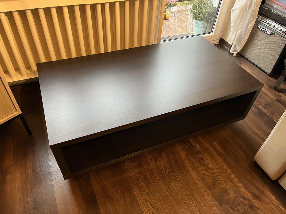 Stolik Ława Black Red White BRW Doors w kolorze wenge 120x65x40cm