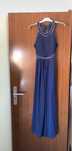 Vestido de Gala azul escuro tamanho S