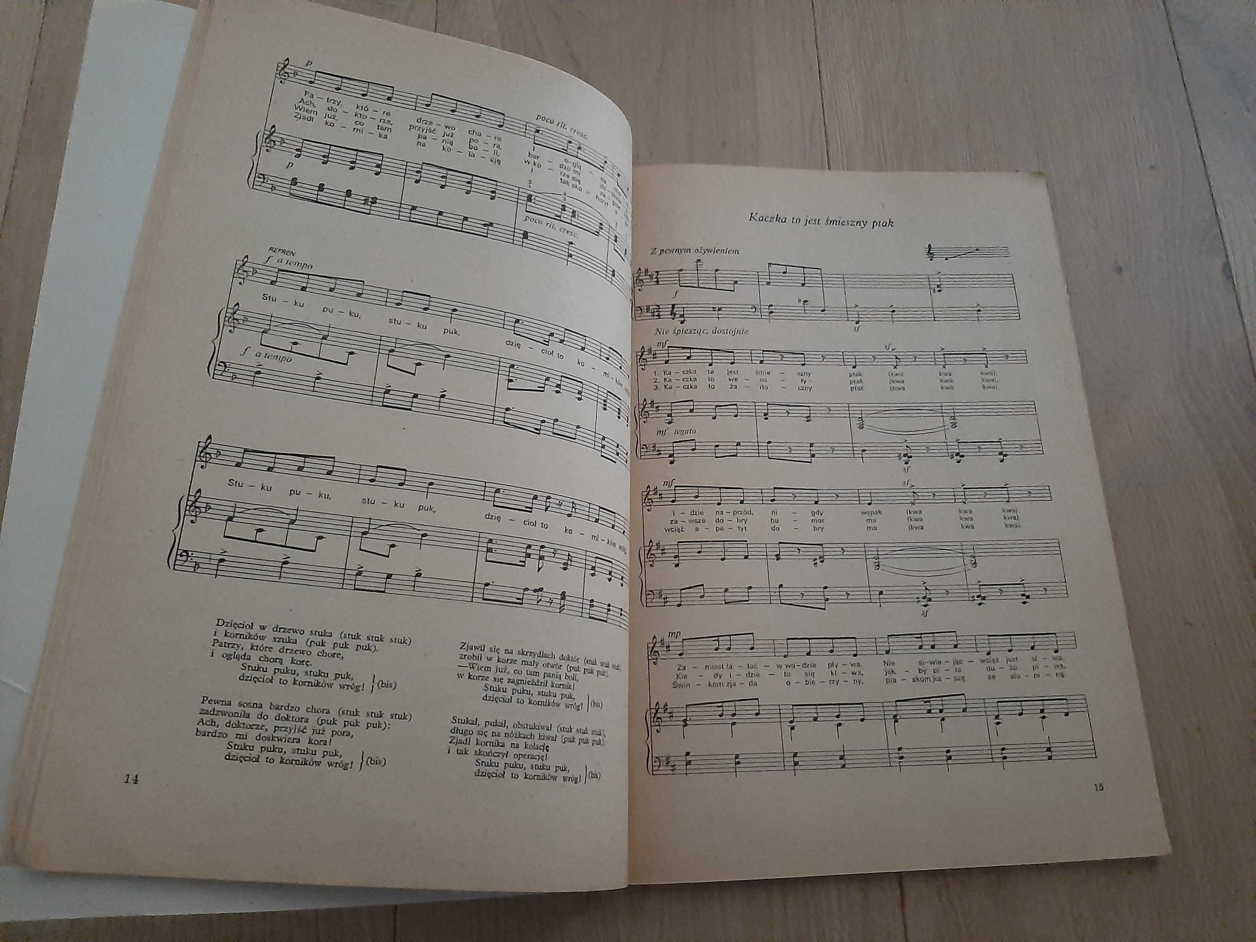 Dzięcioł i sowa. Piosenki dla dzieci - W. Rudziński, S. Karaszewski