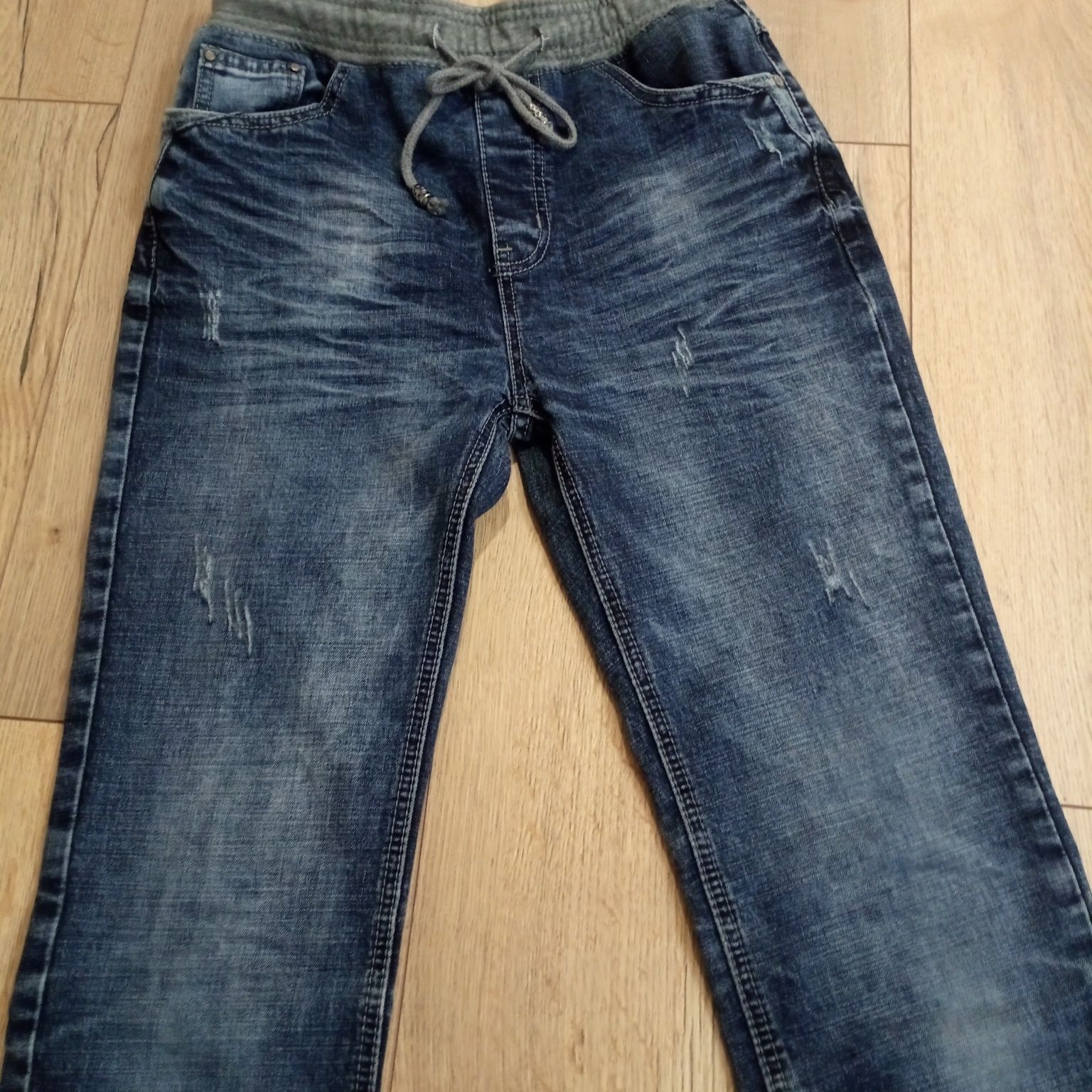 Spodnie chłopięce jeansowe M. Sara 152