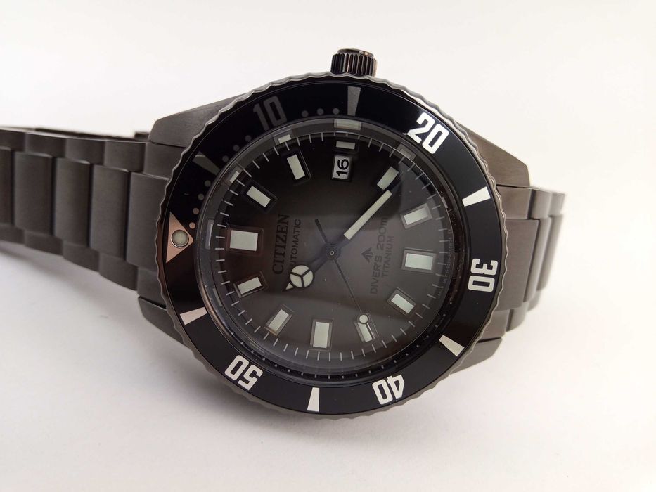 Титановые дайверские часы Citizen NB6025-59H Механика Сапфир РРЦ $1195