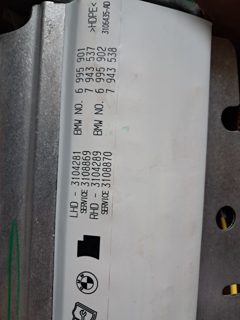 Airbag pasażera -OE- BMW X5/ X6 (E70/ E71)- NOWA  poduszka pasażera