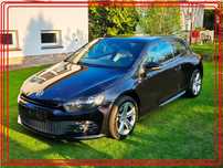 Volkswagen Scirocco ** 2.0TDI , R-Line Oryginalny, Bezwypadkowy, Pełen sewis ASO VW **
