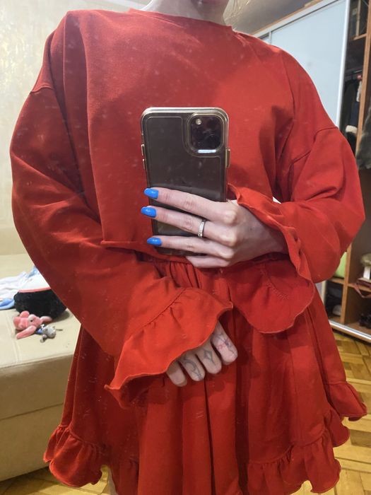 Піжама червона нарядна