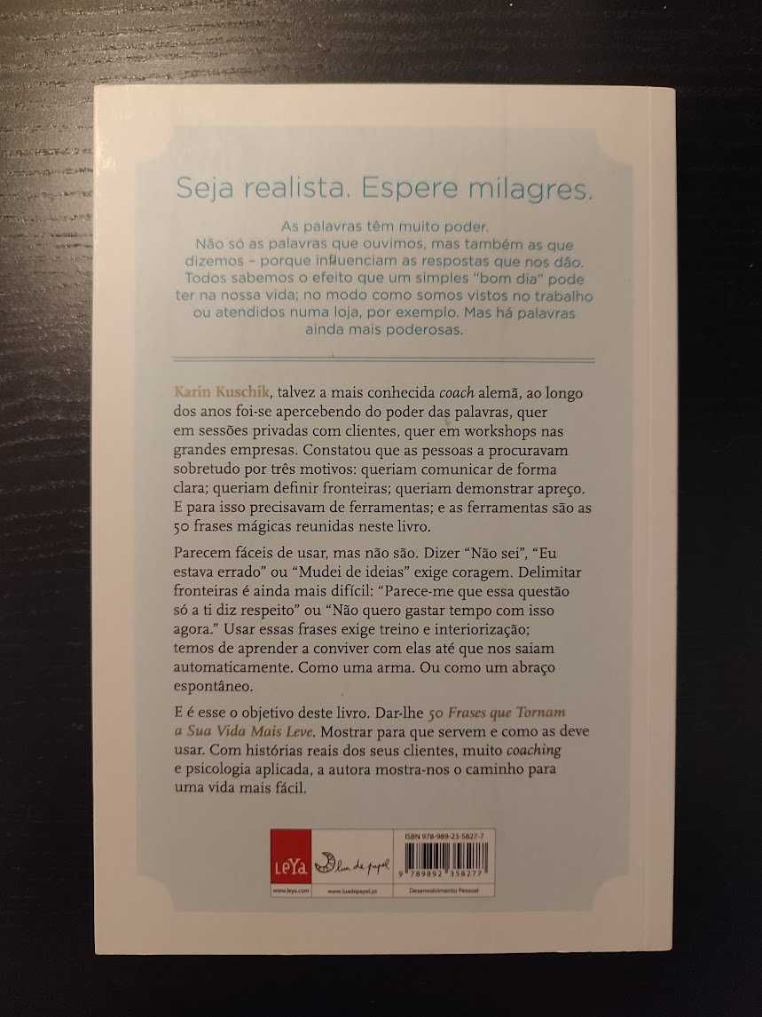 (Env. Incluído) 50 Frases que Tornam a Sua Vida Mais Leve de Karin