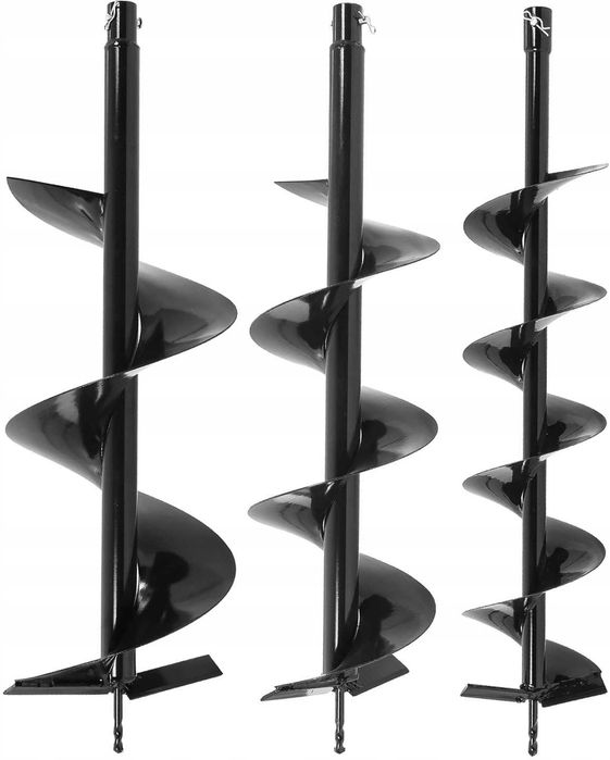 ŚWIDER SPALINOWY Wiertnica Glebowa Ziemi Gleby5,2KM Mocna +3 Wiertła