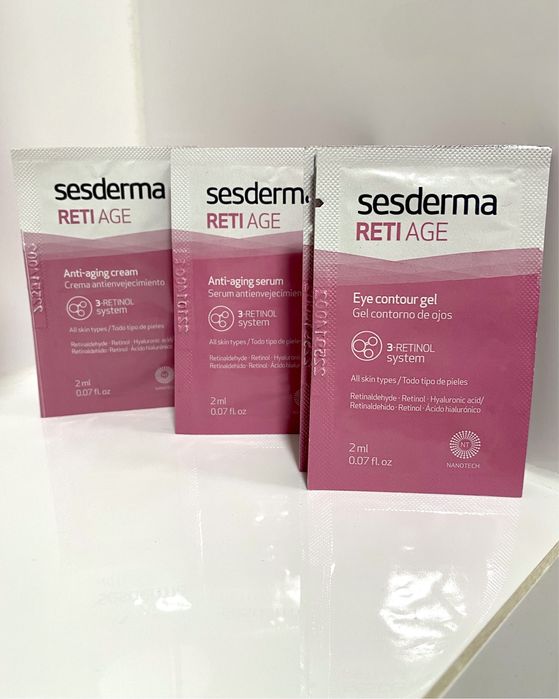 Zestaw Sesderma Reti-Age serum, krem, krem pod oczy