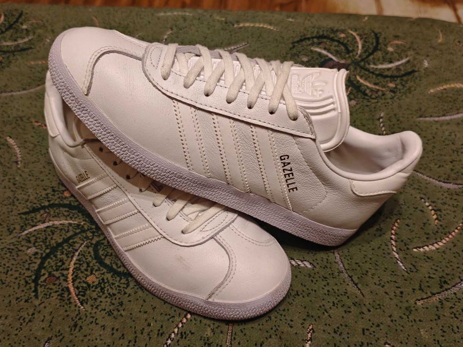 Кроссовки /кеды кожаные Adidas Gazelle оригинал размер-37 стелька-23,5