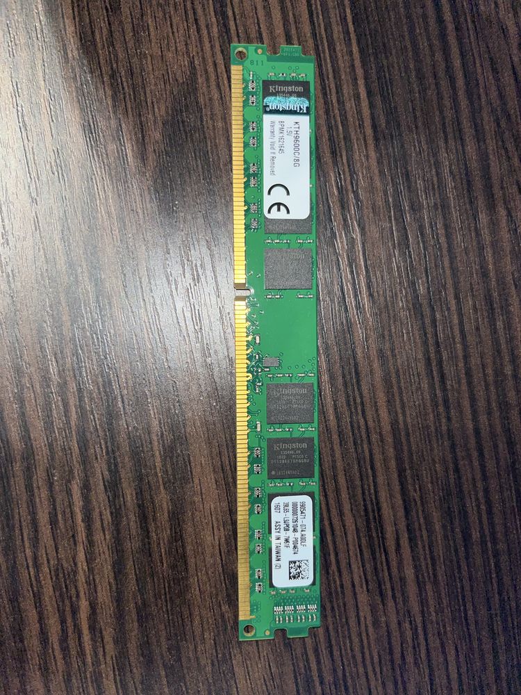 Pamięć RAM Kingston DDR3 2x8GB 1600 MHz KTH9600C/8G – sprawna