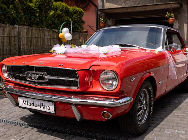 Auto do ślubu - Mustang klasyczny z 1965 roku