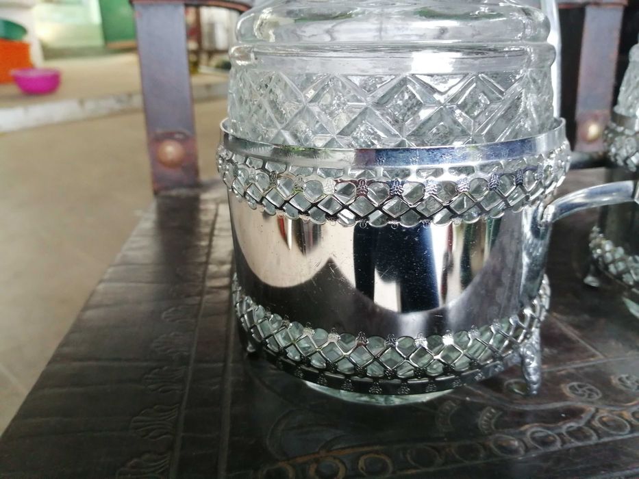 garrafeira de mesa vintage
