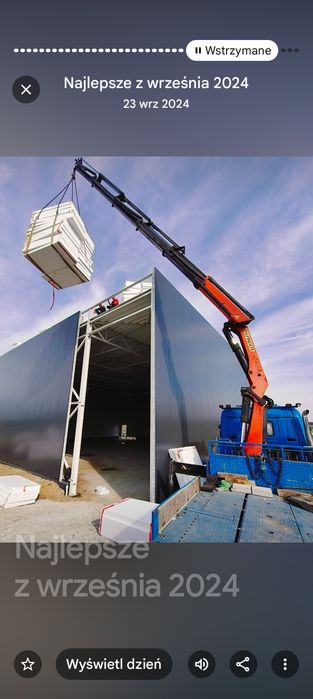 Transport HDS Warszawa, usługi transportowe,kontenery,domki modułowe