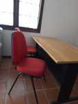 Sofa, secretaria, cadeiras, movel
