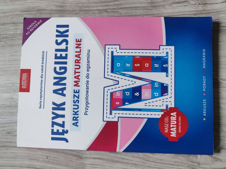 NOWE Arkusze maturalne Język angielski repetytorium