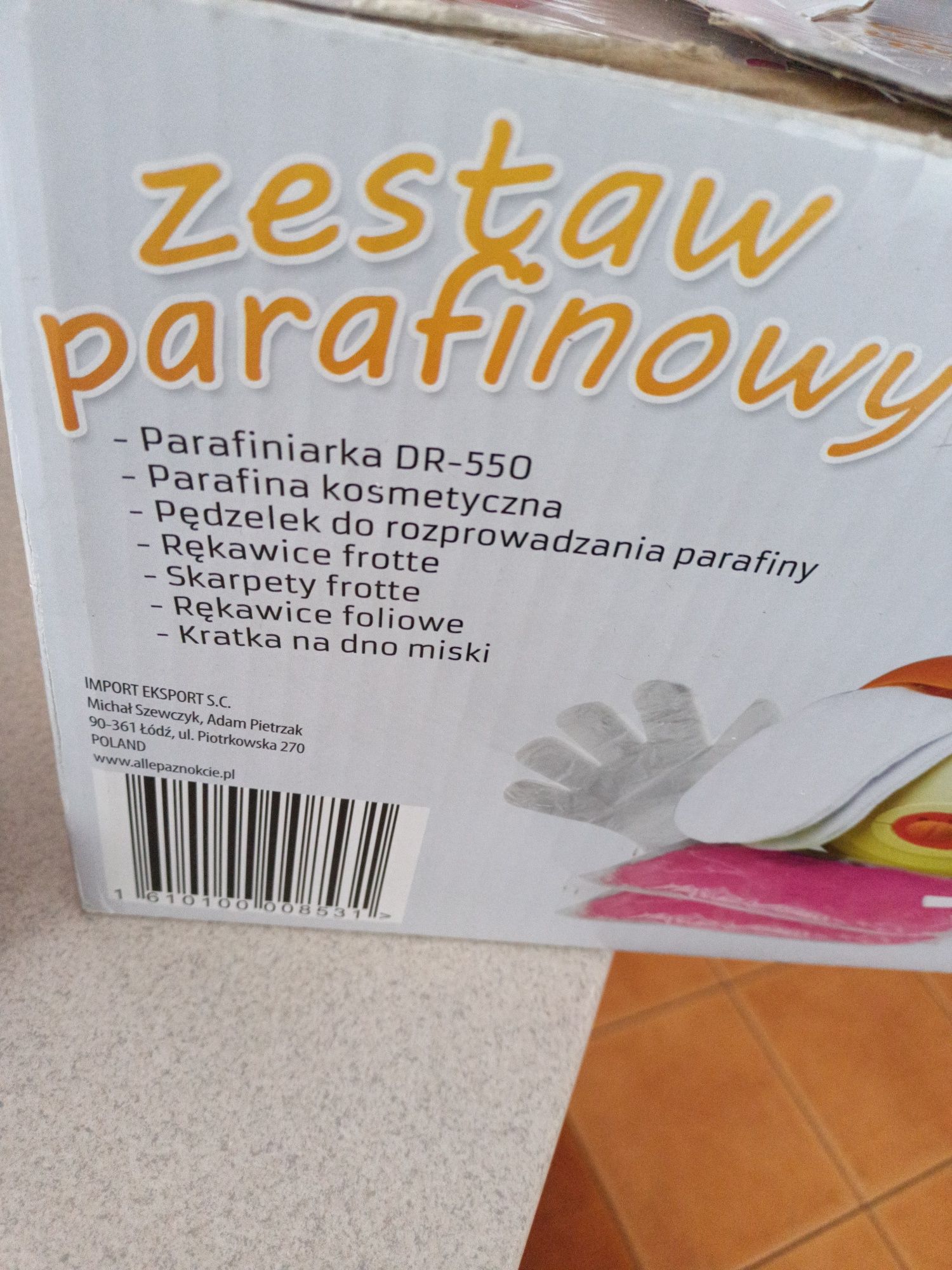 Parafiniarka zestaw