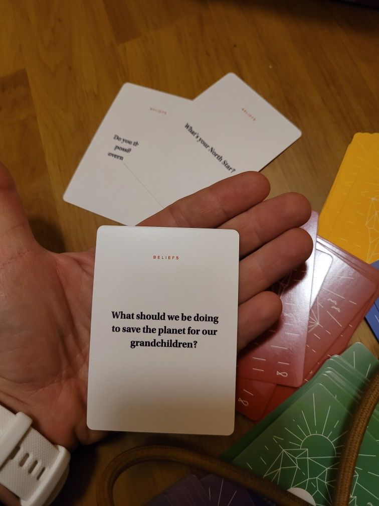 3 pudełka / zestawy kart konwersacyjnych