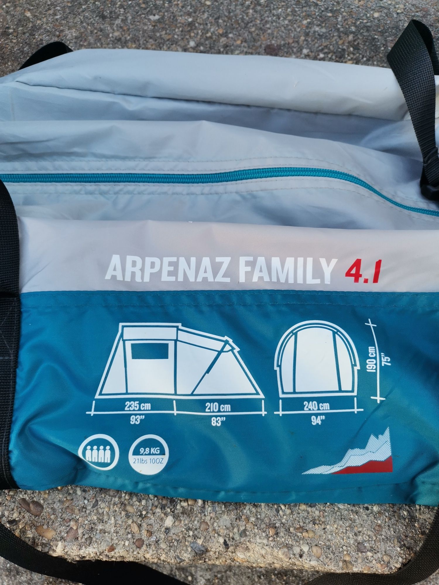 Tenda Campismo Arpenaz Family 4.1