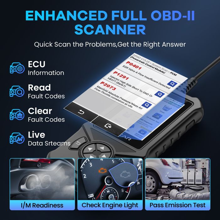 Máquina de diagnóstico Auto OBD2 Mucar Cde900 2GB NOVO