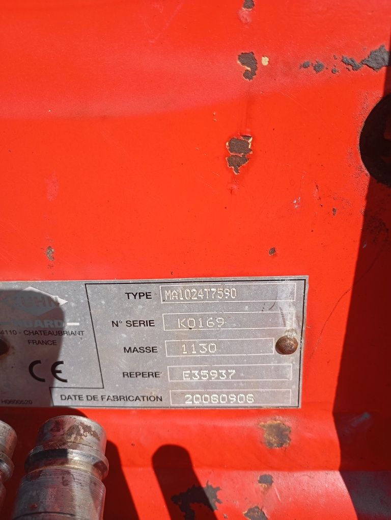Pług obrotowy KUHN Master 102 (3+1) nie akpil unia