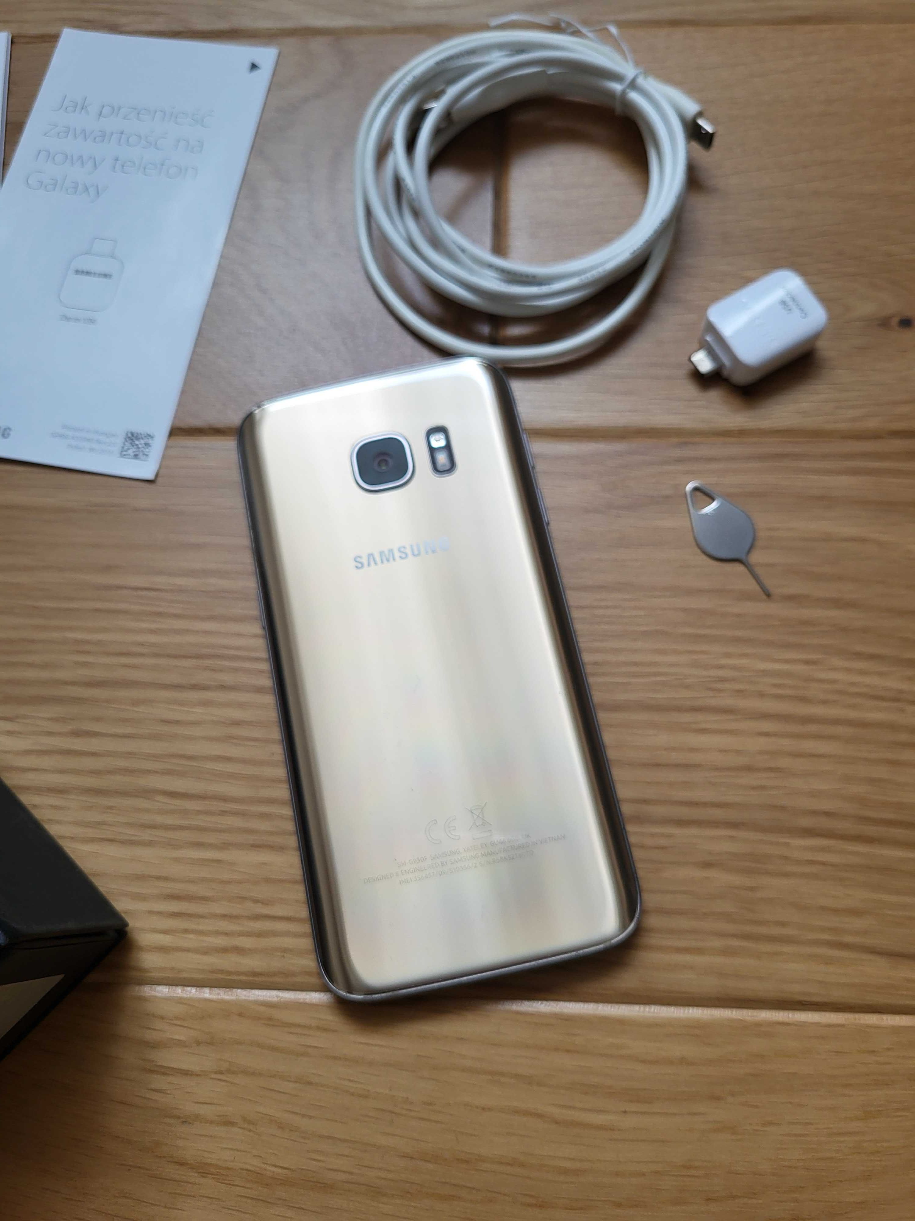 samsung galaxy s7 gold platinum + dodatkowa pamięć