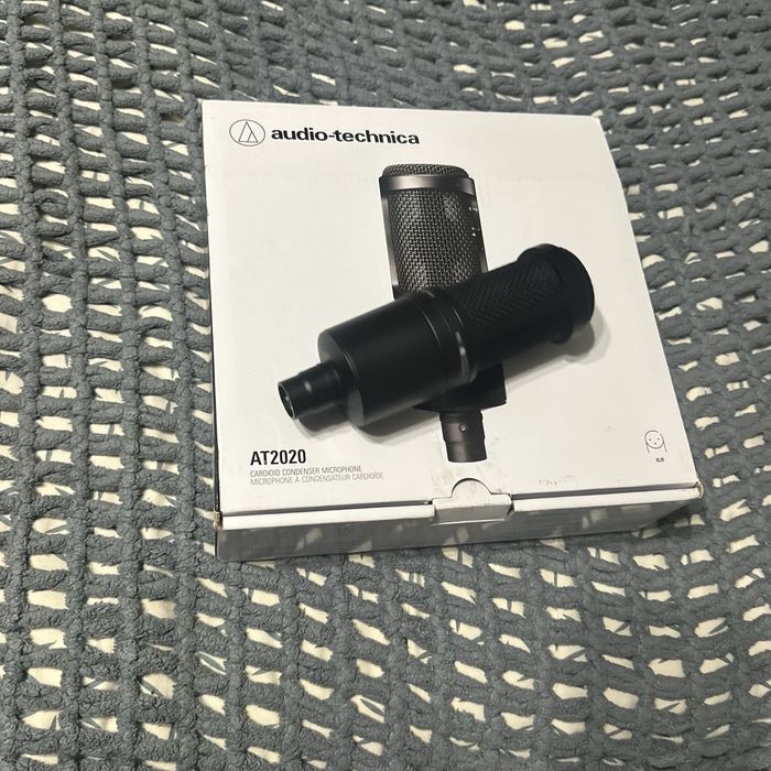 Audio technica at2020 крутий мікро повністю новий протестований