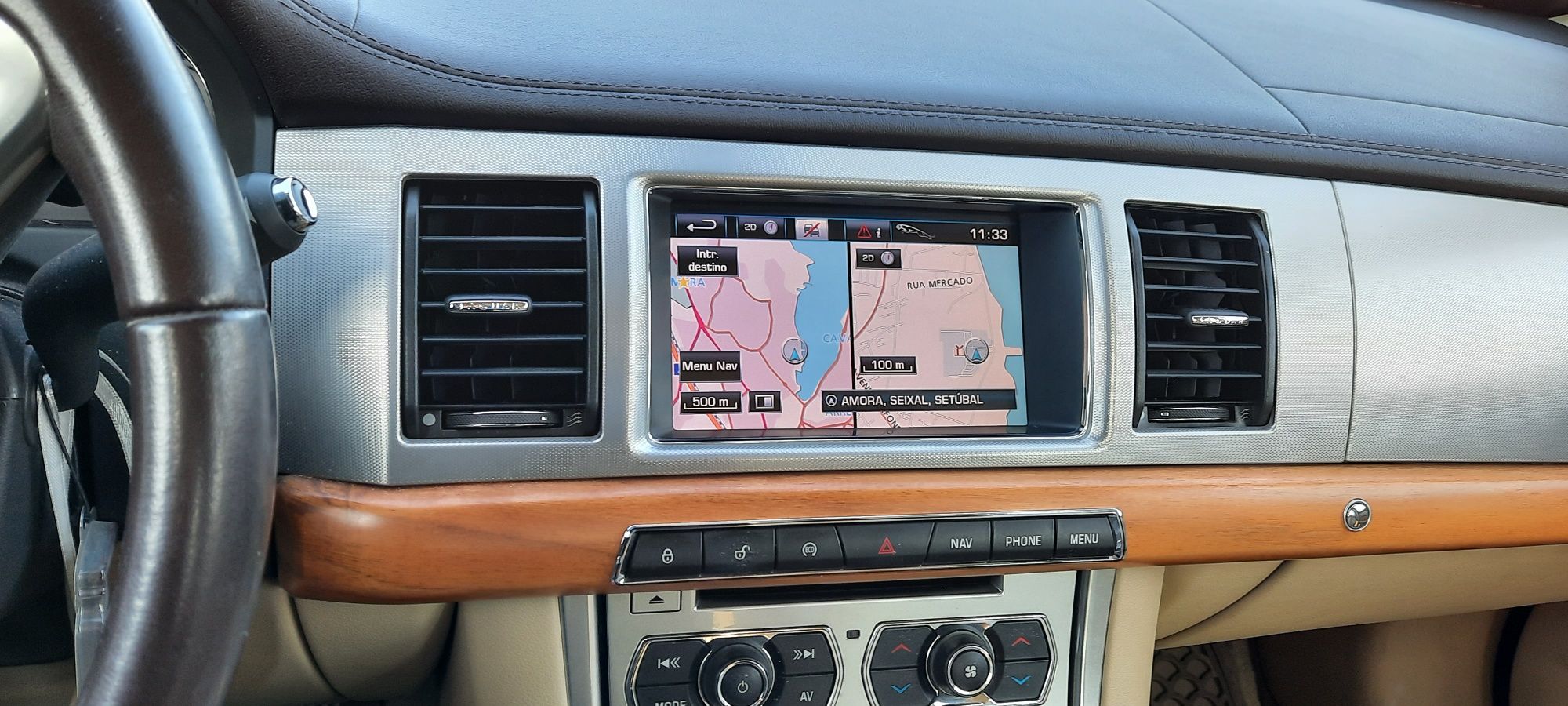 Jaguar xf 2.2D Full Xénon, pele, GPS, Câmara