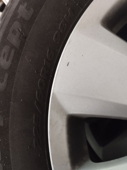 Audi 5x112 225/60/16" zimowe zamiana