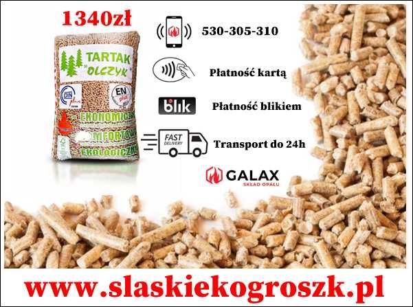 OLCZYK pellet 1340, w ofercie ekogroszek, orzech, miał