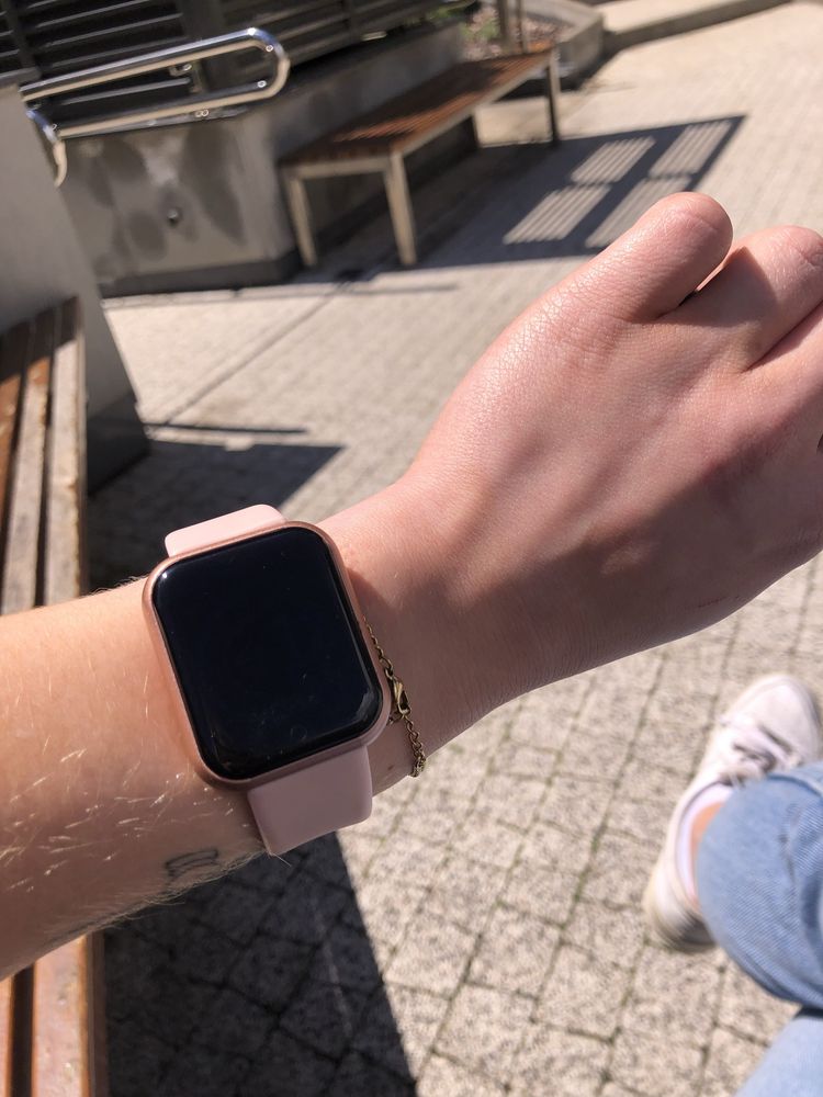 Smart Bracelet Smartwatch Smart Watch D20 różowy Pink zegarek