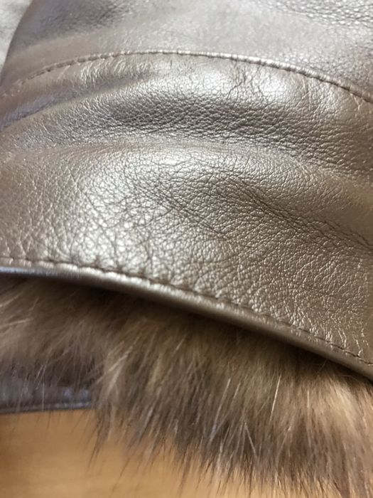 Лётная.льотна куртка,две вн.молнии,56-5, овчина, норка, соболь, новая