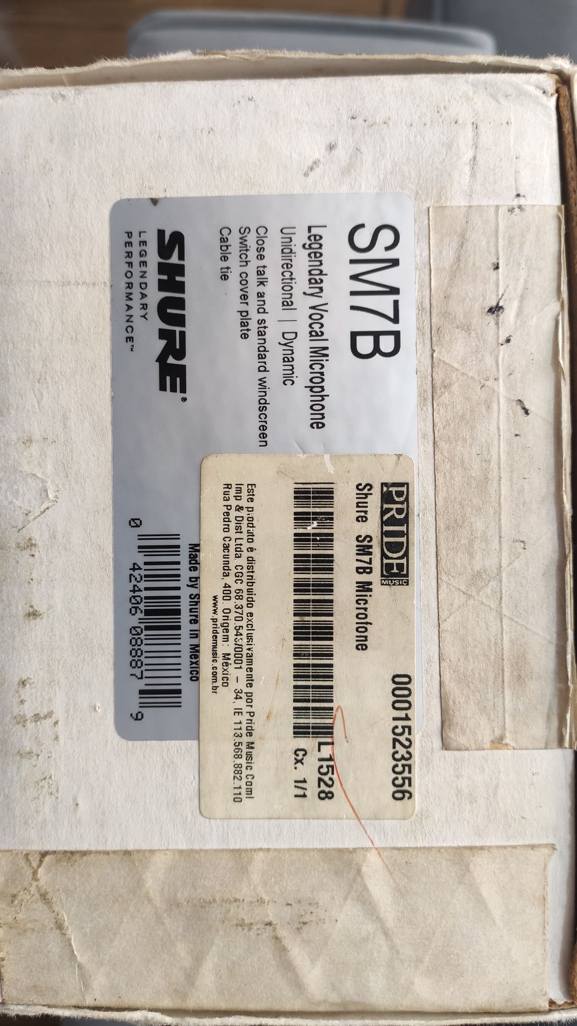 Microfone Shure SM7B