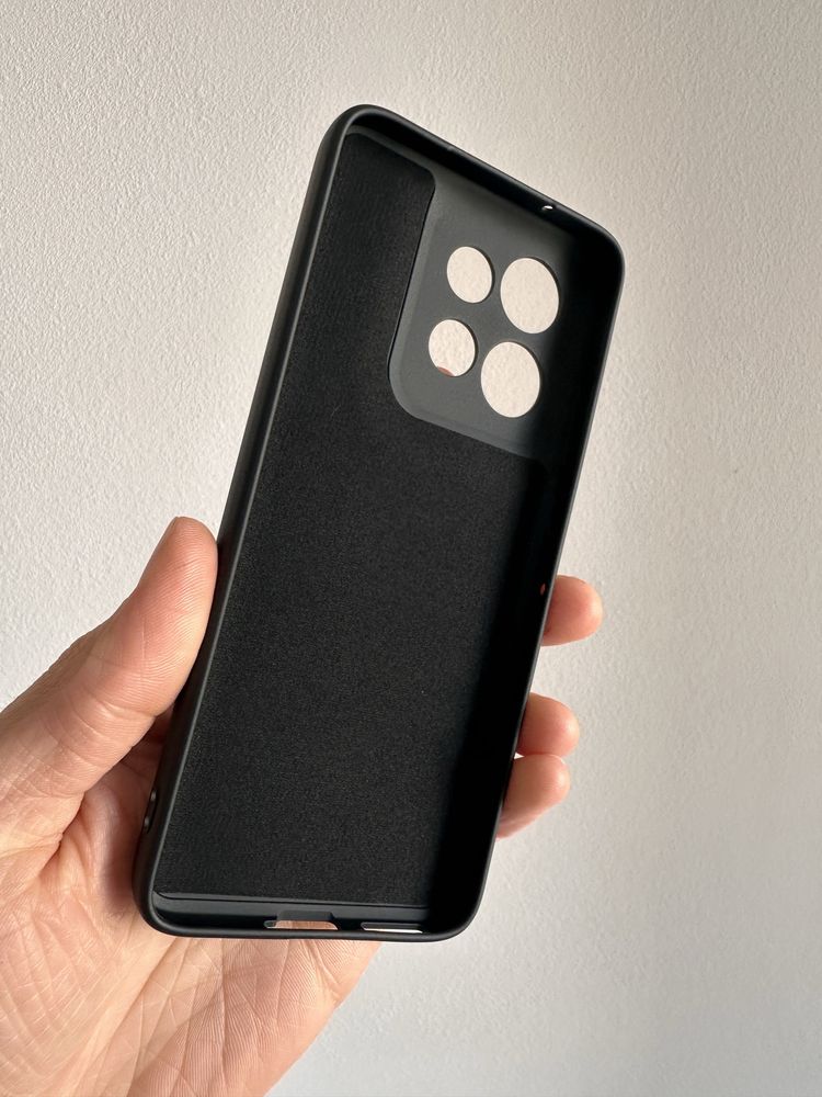 Etui Plecki silicon Czarne do Motorola Edge 50 Neo