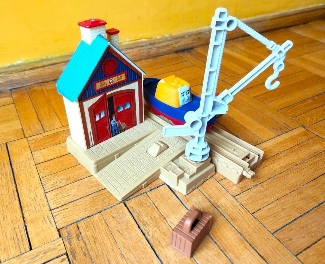 Fisher Price Tomek i Przyjaciele Zestaw Centrum Ratownicze Kapitana