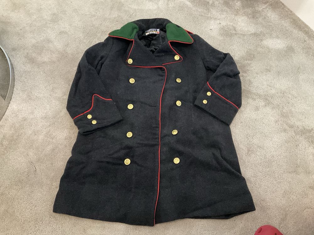 Capote militar unissexo (Colegio Militar) XXS
