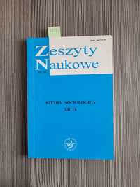 5373. "Zeszyty naukowe - Studia Sociologia 14"