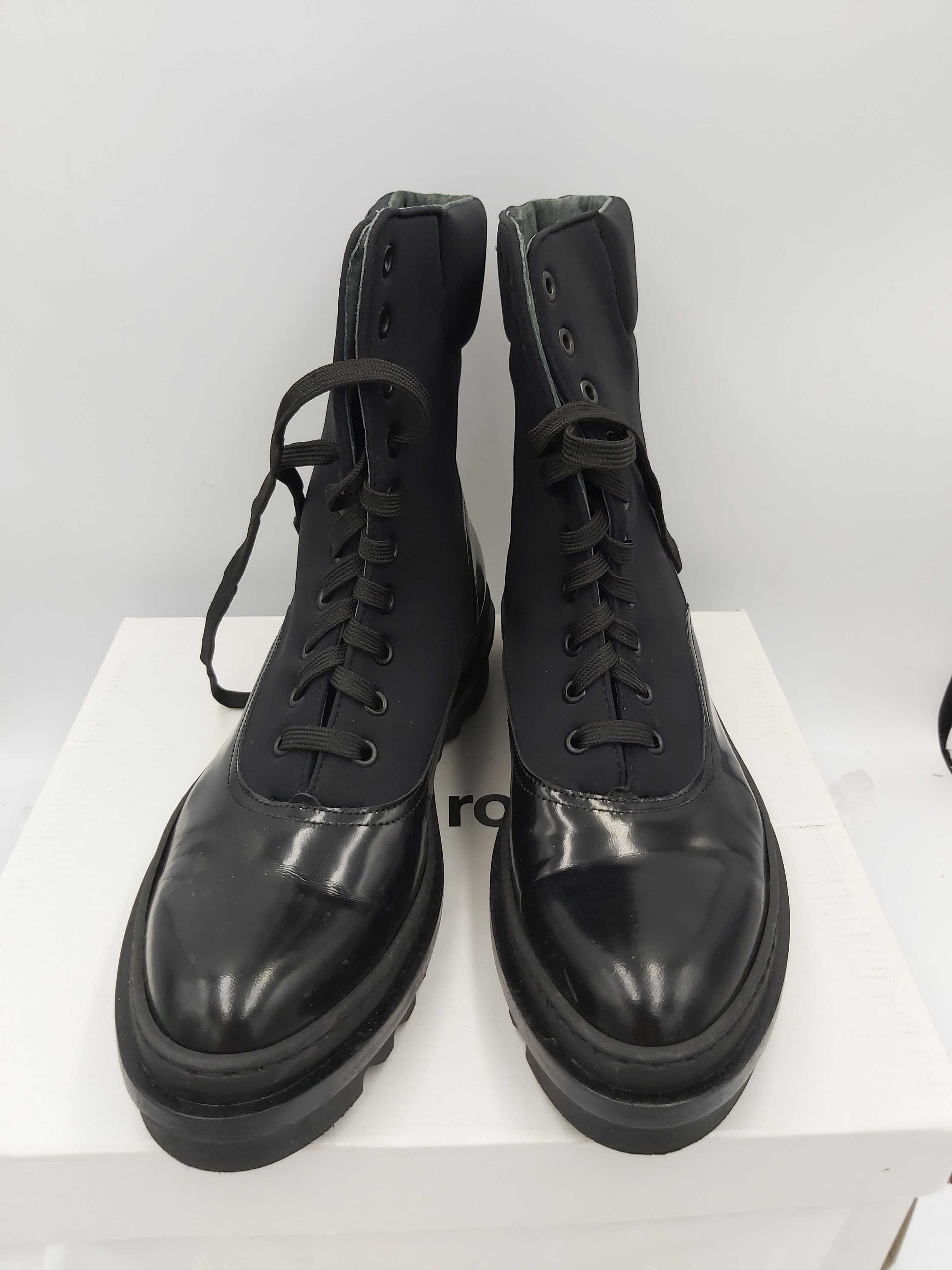 Buty sztyblety botki skórzane GINO ROSSI w005 rozmiar40