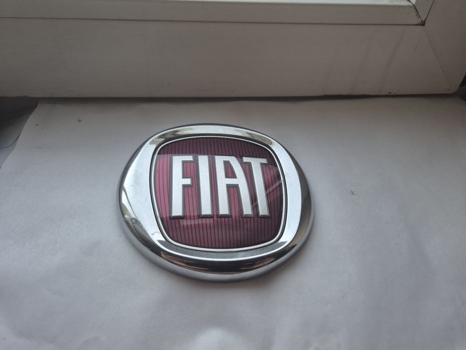 Emblemat logo Fiata średnicy 12 cm Ducato Scudo Dablo Fiorino Qubou