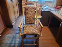 Fotel drewniany fotel fotel bujany Stan idealny!!!